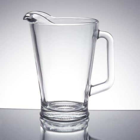 glass pitcher