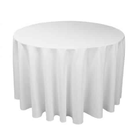 floor length round tablecloth