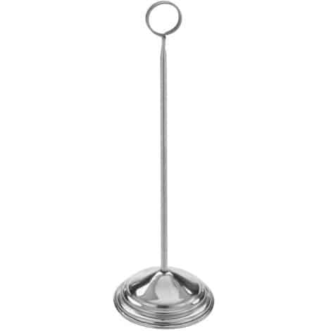 stainless table number stand