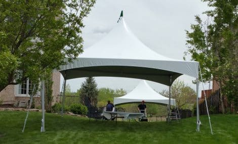 20'x20' marquee tent