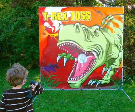 trex toss game