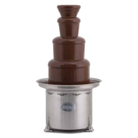 large chocolate fountain