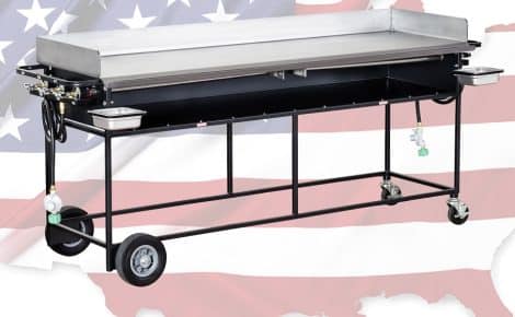 72" propane griddle